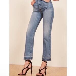 Reformation Cynthia High Relaxed Jean Size 28